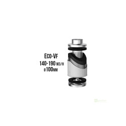 ECO VF uhlíkový filtr 140-190 m3/h - 100 mm