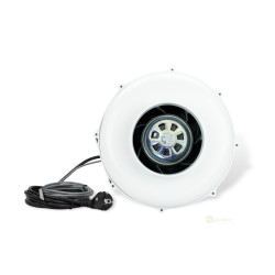 Ventilátor PRIMA KLIMA 680 m3/h, 125 mm, EC motor s tepelnou regulací (PK125EC-TC) - vyzkoušený kus