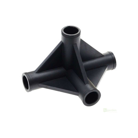 Plastová spojka do HOMEBOXu se čtyřmi vývody, prům.22 mm