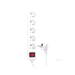Prodlužovací kabel s vypínačem 5 zásuvek 3m 3x 1,5 mm