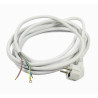 Flexo kabel 3x1,5 mm, délka 2m s EURO koncovkou, černý