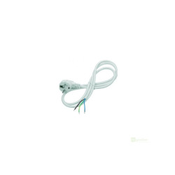 Flexo kabel 3x1,5 mm, délka 2m s EURO koncovkou, bílý