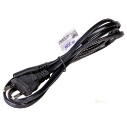 Akyga napájecí kabel [1x IEC C7 zásuvka - 1x Euro zástrčka] 50cm, černý