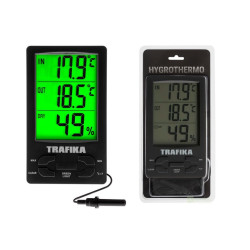 Trafika Thermo-Hygro PRO, teploměr a vlhkoměr se sondou