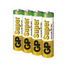 Alkalická baterie GP Super AA (LR6) - balení 4ks