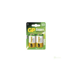 Baterie GP Super LR20 (D), 2 ks v blistru