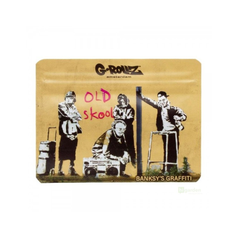 Zip sáček G-Rollz Banksy's Graffiti - 105x80 mm