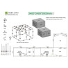 BudBox LITE-M 240x240x200cm