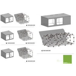 BudBox LITE 60x60x140cm