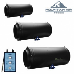 Mountain Air Whisper Fan 250 mm - 1808 m3/h, kovový ventilátor s EC motorem