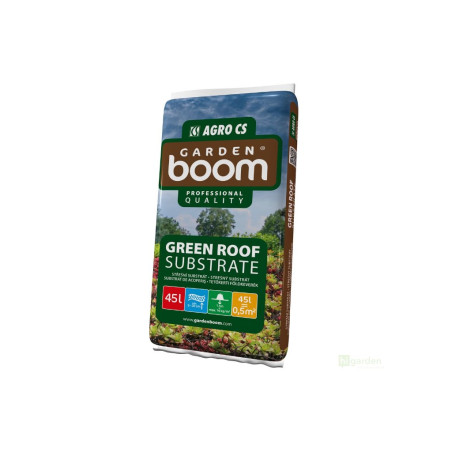 Garden Boom Green Roof Substrate 45L - substrát pro střešní zahrady