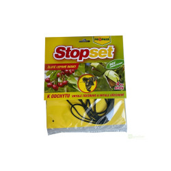 Žluté lepové desky Stopset 20x20 cm pro odchyt vrtule