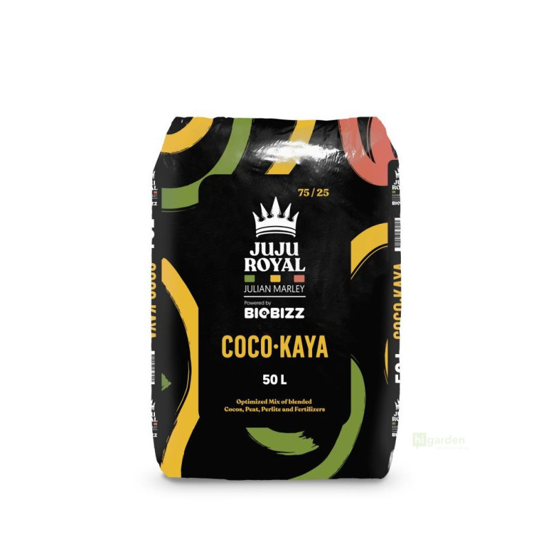 Biobizz Juju Royal Coco Kaya 50l, kokosový substrát s perlitem 75/25
