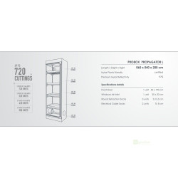 PROBOX PROPAGATOR L, 60x40x200cm