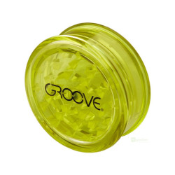 Groove Acrylic Grinder akrylová drtička žlutá