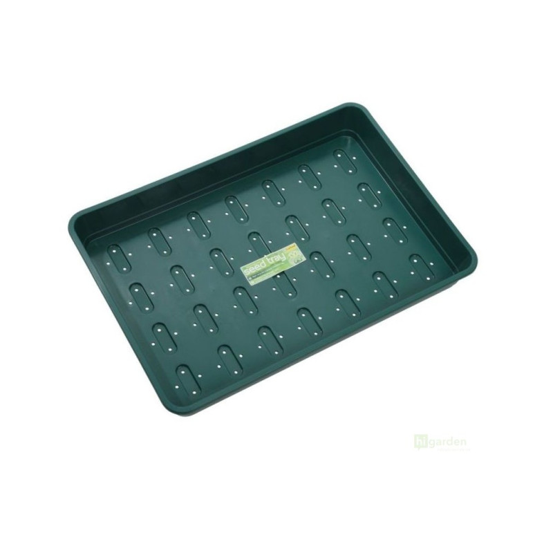 Garland podmiska plast XL Seed Tray Green s drenáží 58x40,5x7 cm