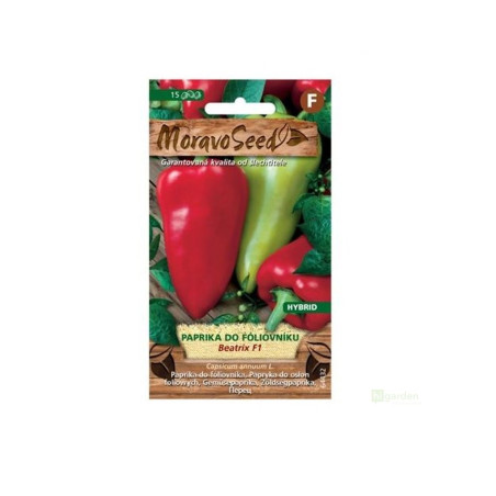 Semínka MoravoSeed Paprika zeleninová k rychlení BEATRIX F1 - hybrid, 15s