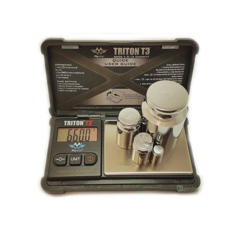 Kapesní váha My Weight Triton T3 – 660 x 0,1g