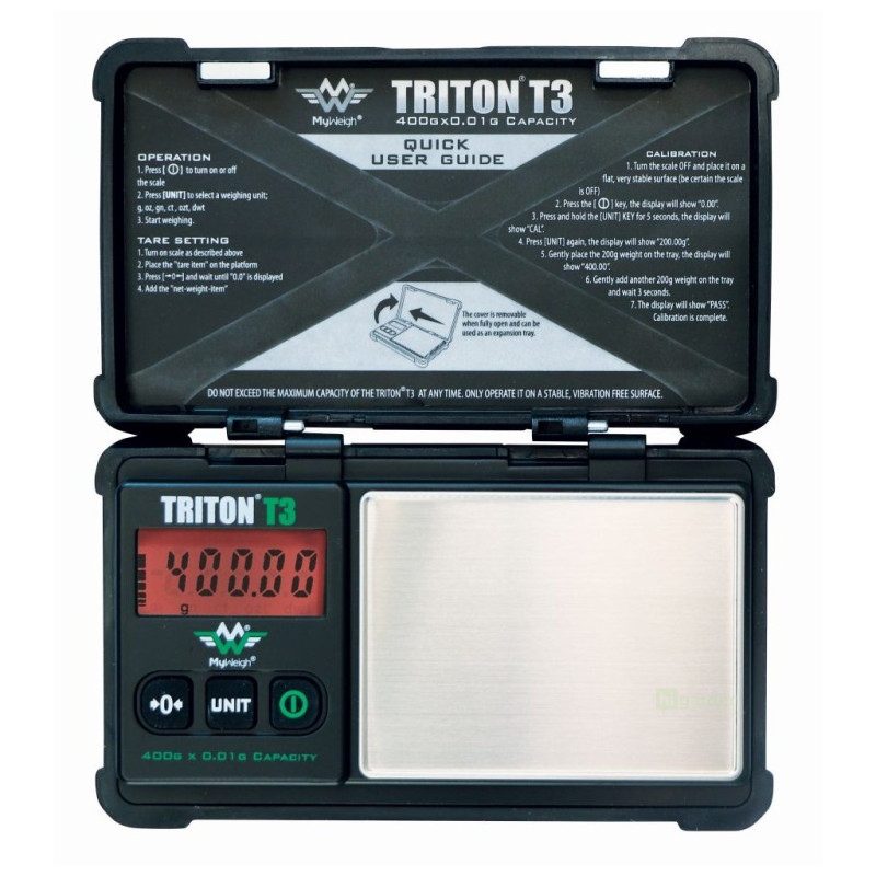 Digitální váha My Weigh Triton T3 400g/0,01g