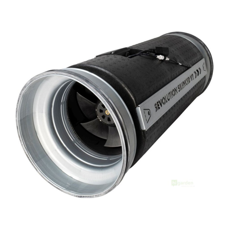 SystemAir Revolution Silenced V2 EC Vector Low Power 315 mm, 2224 m3/h
