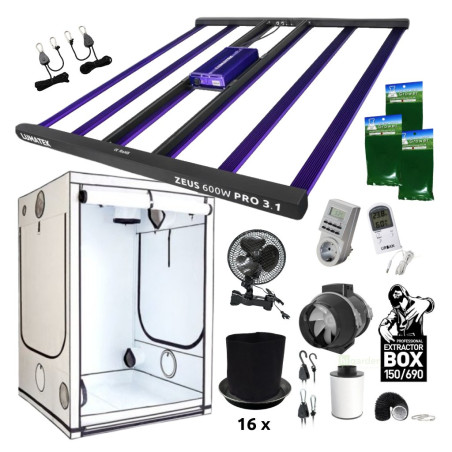 LED Set 600W ZEUS PRO 3.1 - 150x150x220cm