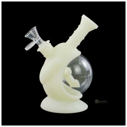 Bongthai Silicone Space Ship Bong 16.5cm (Glow)
