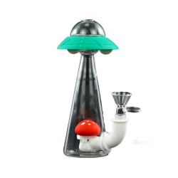 Bongthai Silicone Glass UFO Bong 18cm (Glow)
