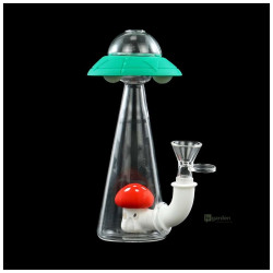 Bongthai Silicone Glass UFO Bong 18cm (Glow)