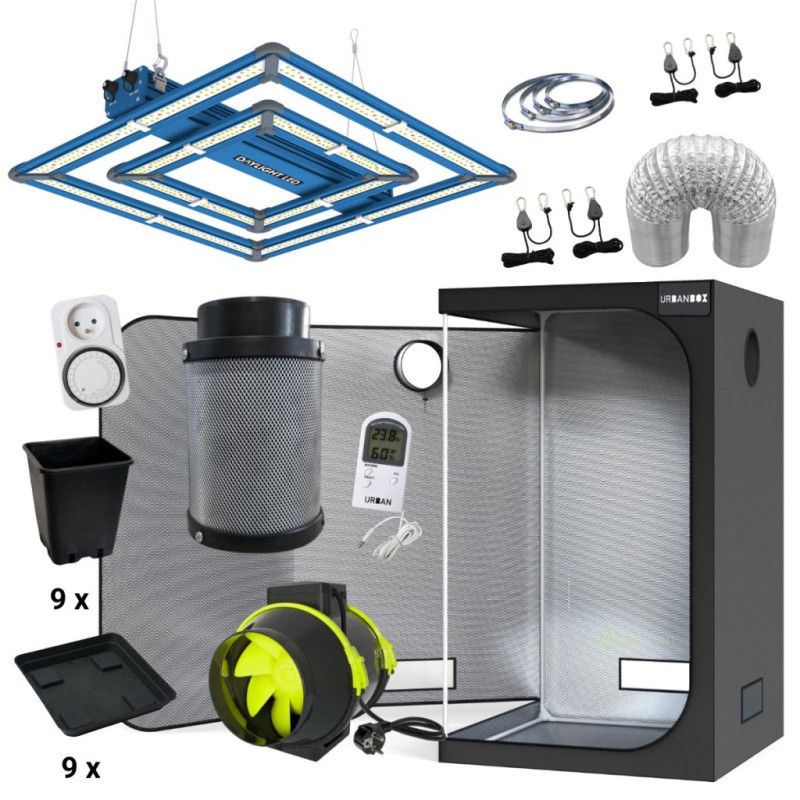 LED Set 200W Maxibright Daylight PRO - 80x80x180cm