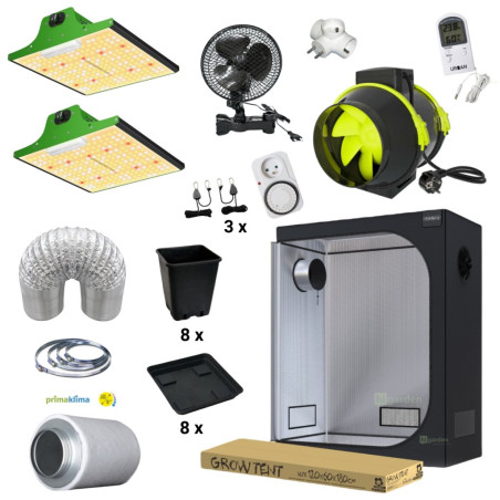 LED Set 200W Viparspectra - 120x60x180cm