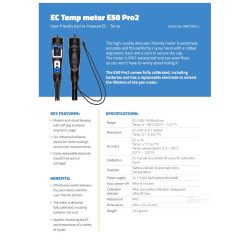 Aqua Master Tools E50 PRO 2.0, EC metr a teploměr