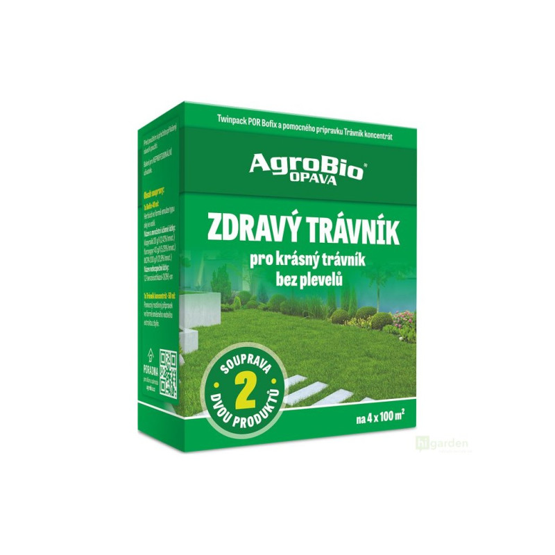 AgroBio Zdravý Trávník - pro krásný trávník bez plevelů