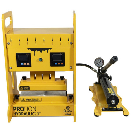 Qnubu Rosin Press Lis PRO LION 20 tun, dual lisovací plocha