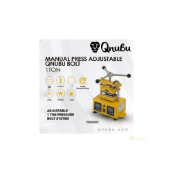 Qnubu Rosin Press manuální lis 1 tuna, lisovací plocha 6x12 cm