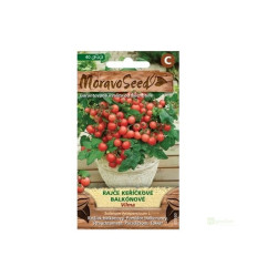 Semínka MoravoSeed Rajče keříčkové balkónové VILMA, červené 65360